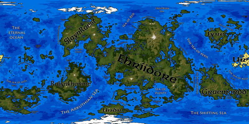 Large Map of Arkuth
